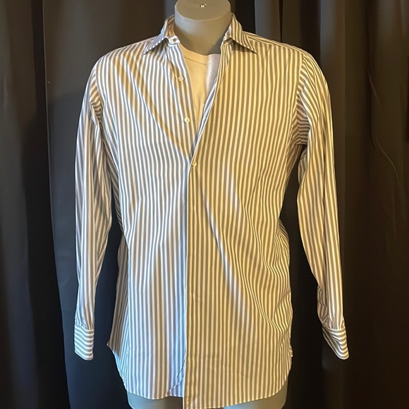 Thomas Mason men’s dress shirt button down long sleeve - Picture 1 of 5